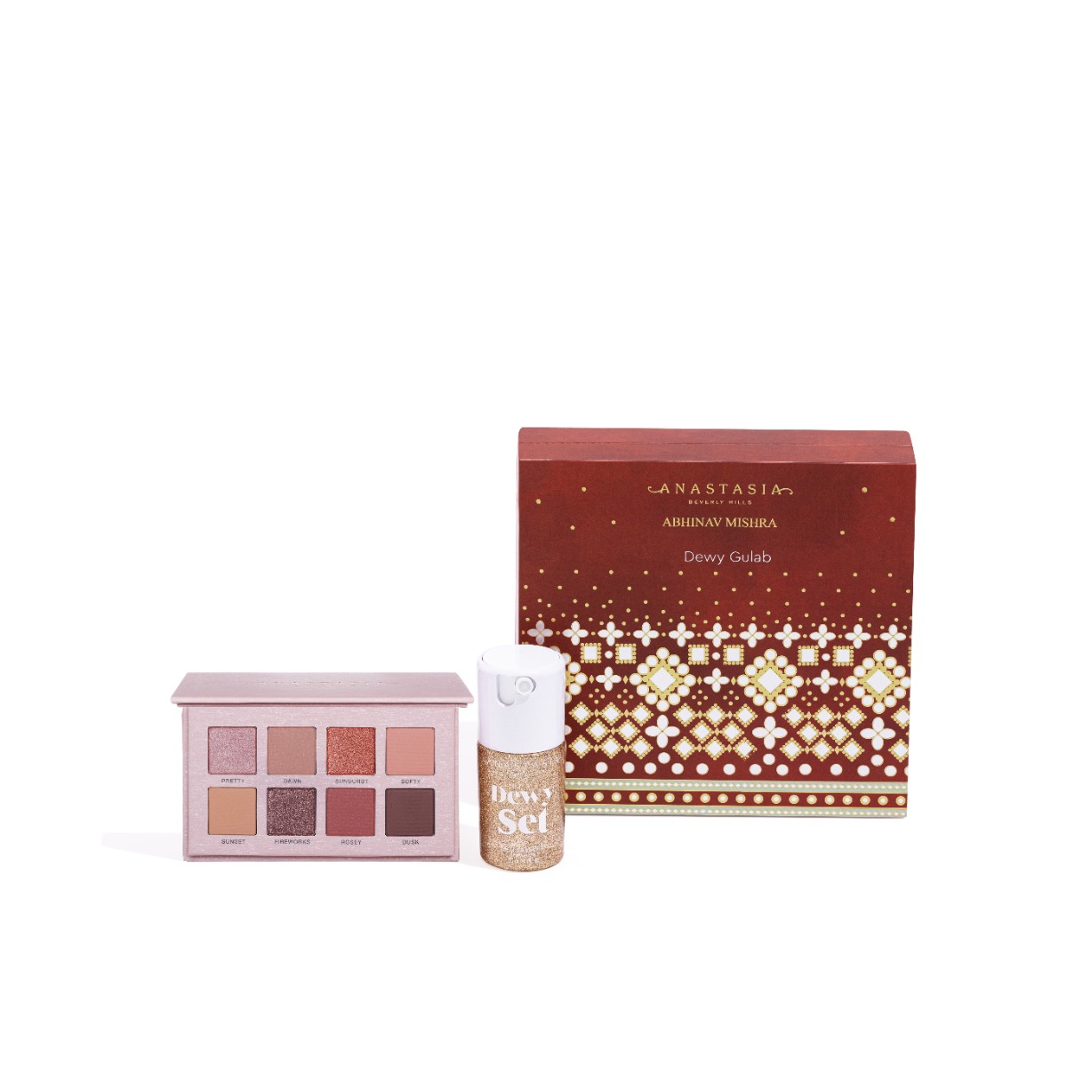 Anastasia Beverly Hills Dewy Gulab-Mini Dewy Set  & Glam To Go Palette (30ml + 6.4g)
