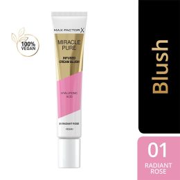 Max Factor Miracle Pure Creamy Blush Infused - Radiant Rose(15ml)