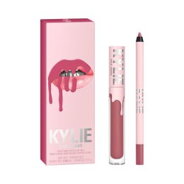 Kylie Cosmetics 2pc Velvet Lip Kit - 100 - Posie K - 3ml + 1.1g