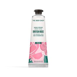 The Body Shop British Rose Petal Soft Hand Cream (30 ml)