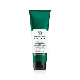The Body Shop Tea Tree 3-In-1 Wash Scrub Mask (125ml)