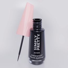 Avon Simply Pretty Liquid Eyeliner - Black(7.5g)
