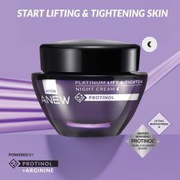 Avon Anew Platinum Lift & Tighten Night Cream SPF 20 (Trial Size) - 15ml