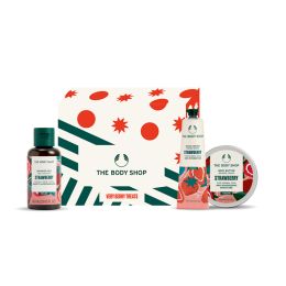 The Body Shop Strawberry Bath & Body Gift Box(Pack of 3)