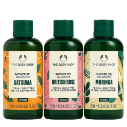 The Body Shop Shower Gel -Fruity and Floral Set-3pc