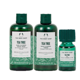 The Body Shop Cleanse and Treat Routine-3pc