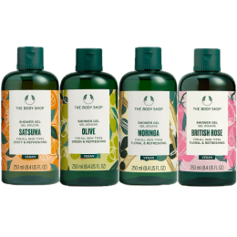 The Body Shop Citrus and Floral Shower Gel Combo-4pc