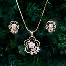 Boddess Blossom Pendant Set (4N)