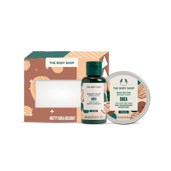 The Body Shop Shea Shower Cream and Body Butter Gift Box(Pack of 2)