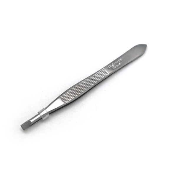 Basicare Flat Tip Tweezer