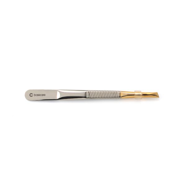 Basicare Tweezer 1/2 Gold Blade 8.5cm