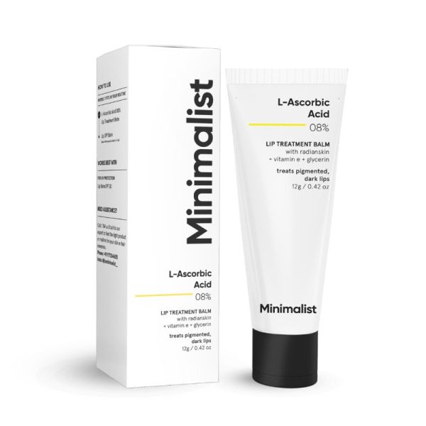 Minimalist L-Ascorbic Acid 08% Lip Treatment Balm(12g)