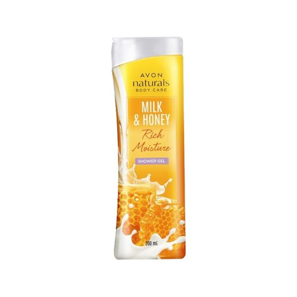 Avon Naturals Milk & Honey Shower Gel(200ml)