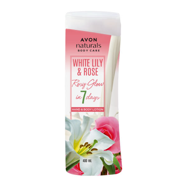 Avon Naturals Rose & White Lilly Hbl(200ml)