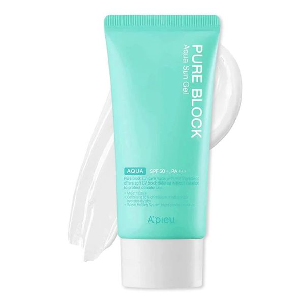 A'Pieu Pure Block Aqua Sun Gel Spf50+/Pa+++ 2018 (50ml)