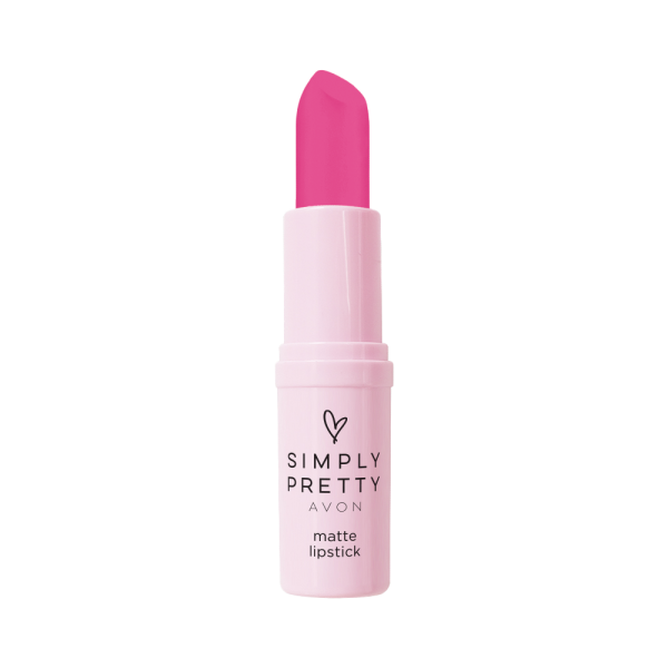 Avon Simply Pretty Matte Lipstick - Gumdrop Kisses(4g)