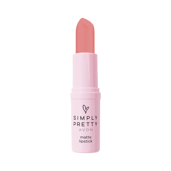 Avon Simply Pretty Matte Lipstick - Pink Nude(4g)
