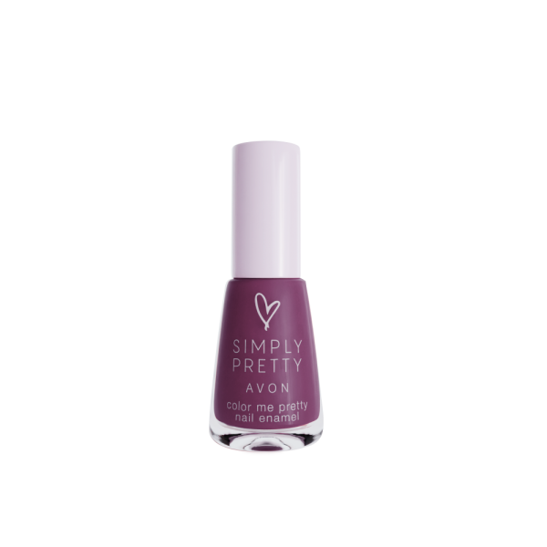 Avon Simply Pretty Nail Enamel Restage - Passionate Purple(5ml)