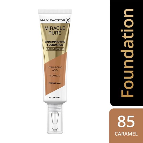 Max Factor Miracle Pure Foundation - Caramel(30ml)