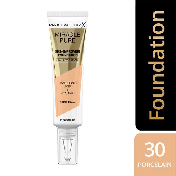 Max Factor Miracle Pure Foundation - Porcelain(30ml)
