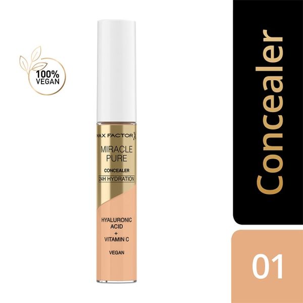 Max Factor Miracle Pure Concealer - Shade 01(7.8ml)