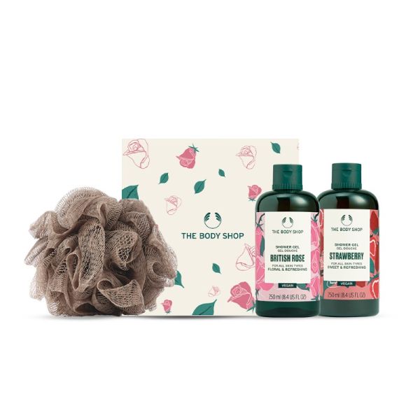 The Body Shop Fruity & Floral Shower Gel Duo