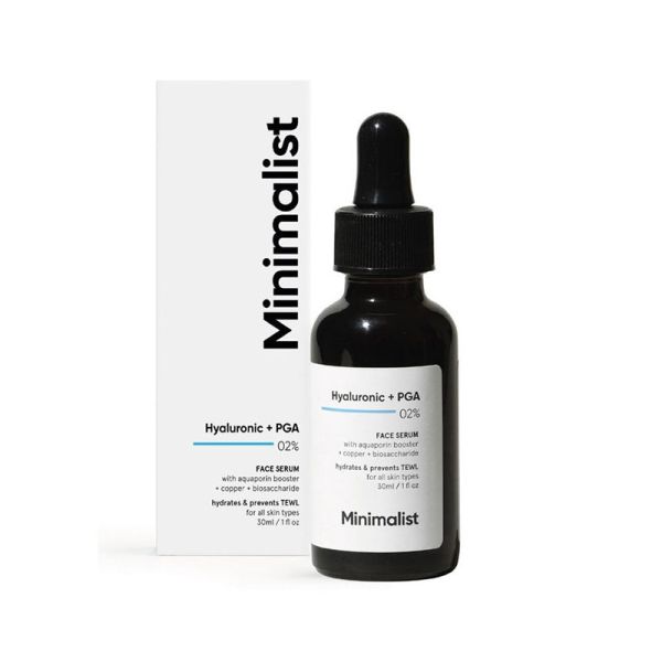 Minimalist 2% Hyaluronic Acid Face Serum for Intense Hydration & Fines Lines(30ml)