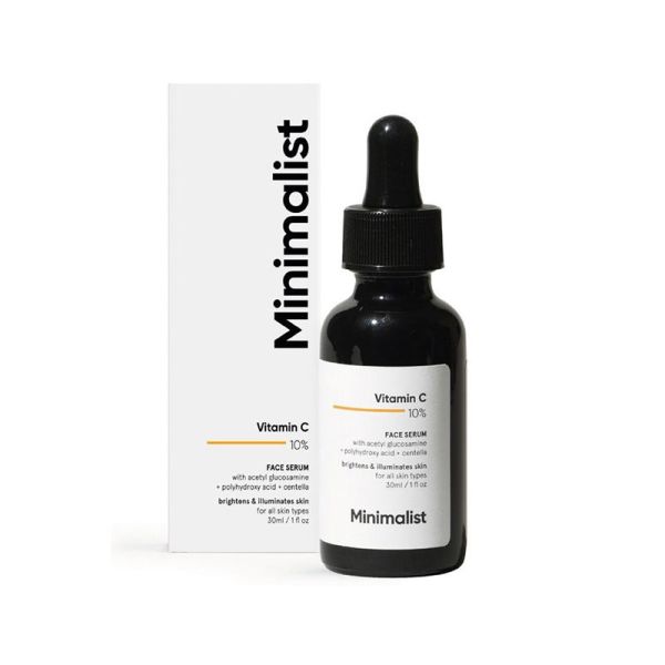 Minimalist 10% Vitamin C Face Serum for Glowing Skin(30ml)