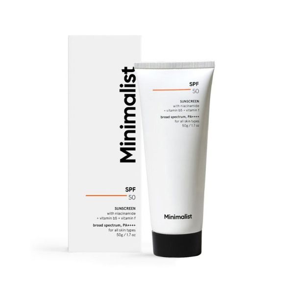 Minimalist Multi Vitamin SPF 50 PA ++++ Sunscreen For Complete Sun Protection(50g)