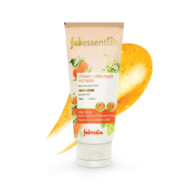Fabessentials Face Wash Orange Vitamin C - 100ml