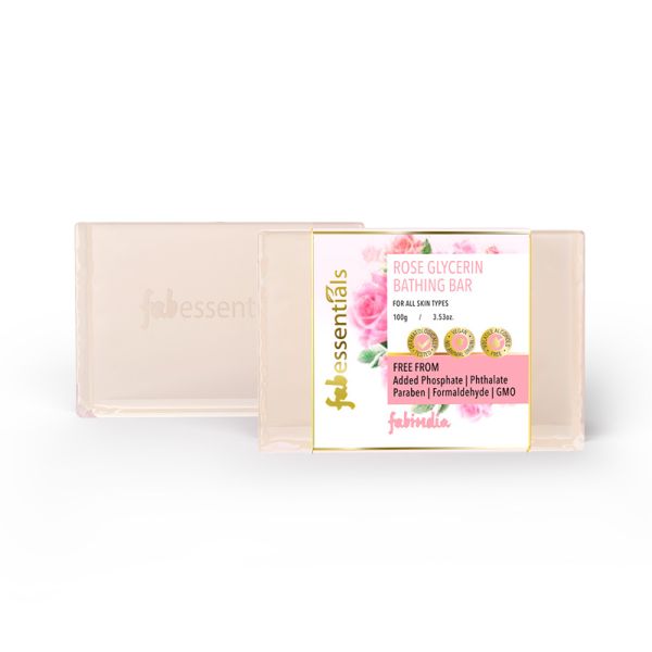 Fabessentials Bathing Bar Rose - 100g