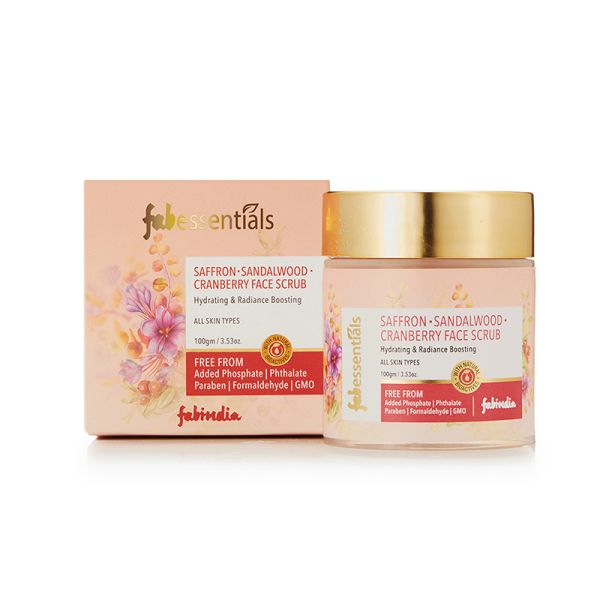 Fabessentials Face Scrub Saffron Sandalwood - 100g