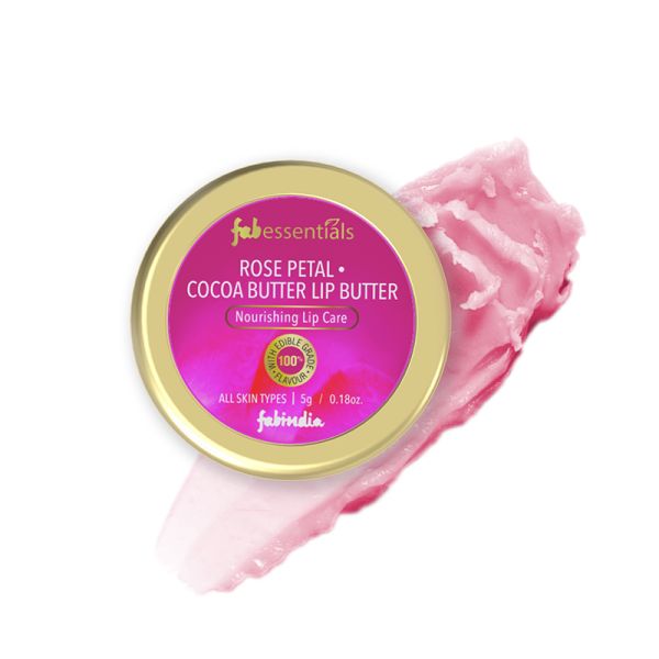 Fabessentials Lip Butter Rose Cocoa Butter - 5g