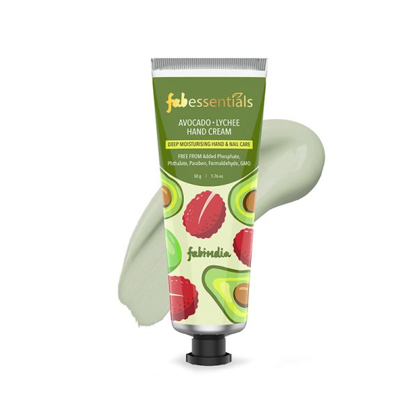 Fabessentials Avocado Lychee Hand Cream - 50g