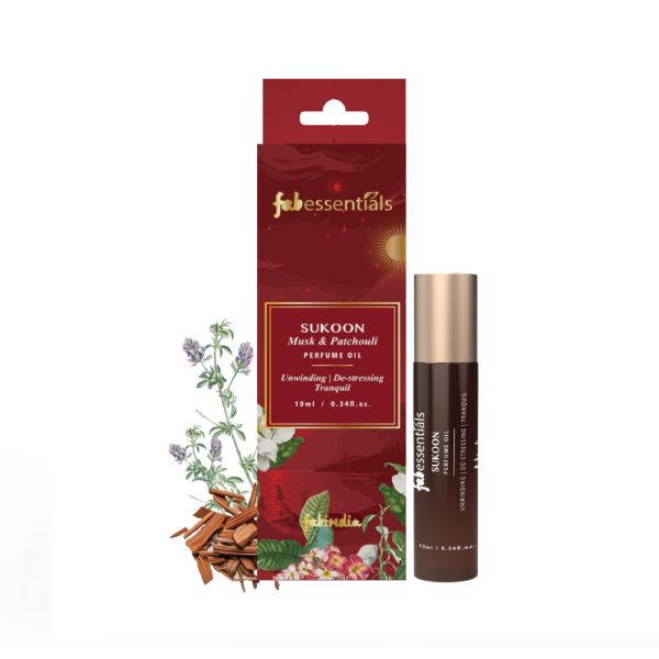 Fabessentials Musk & Patchouli Perfume Oil - 10ml