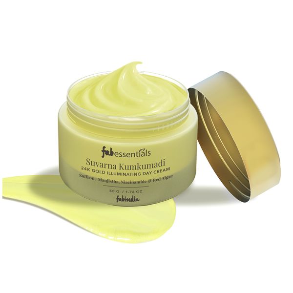 Fabessentials Suvarna Kumkumadi 24K Gold Illuminating Day Cream 50ml