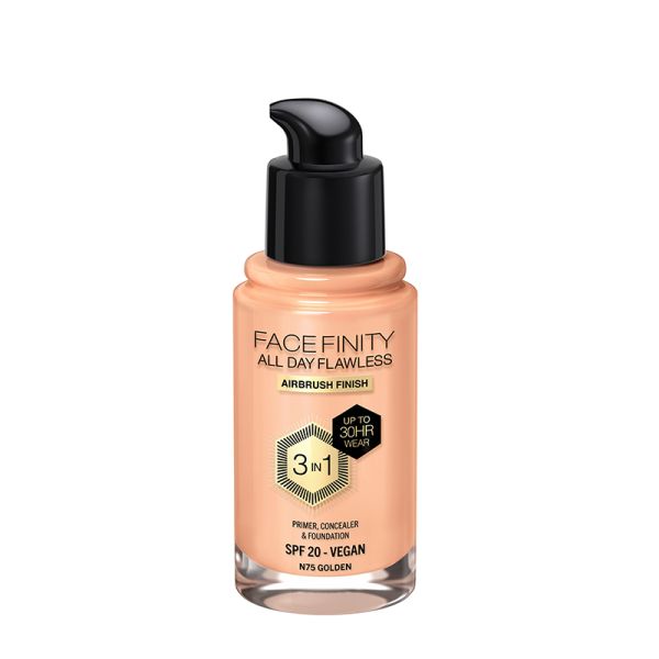 Max Factor Face Finity All Day Flawless 3 In 1 Foundation - Golden(30ml)