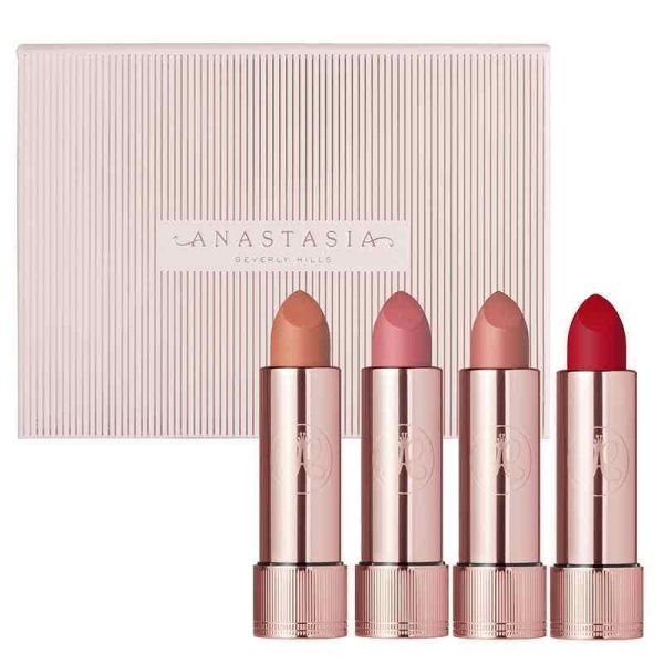 Anastasia Beverly Hills Deluxe Matte Lipstick Set(Pack of 4)