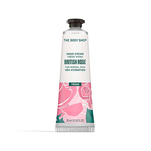 The Body Shop British Rose Petal Soft Hand Cream (30 ml)