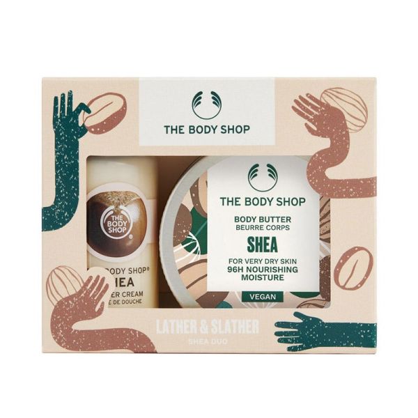 The Body Shop Lather & Slather Shea Duo