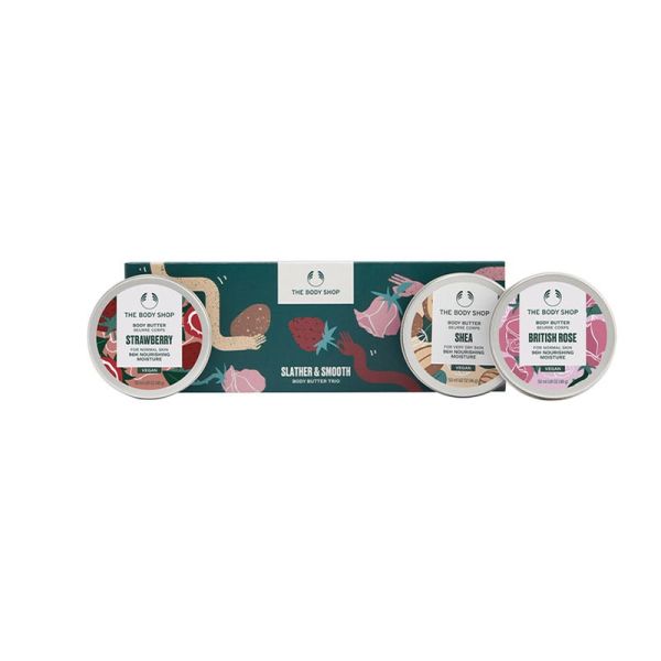 The Body Shop Slather & Smooth Body Butter Trio