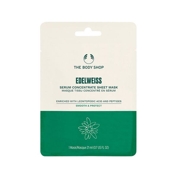 The Body Shop Edelweiss Serum Concentrate Sheet Mask(21ml)