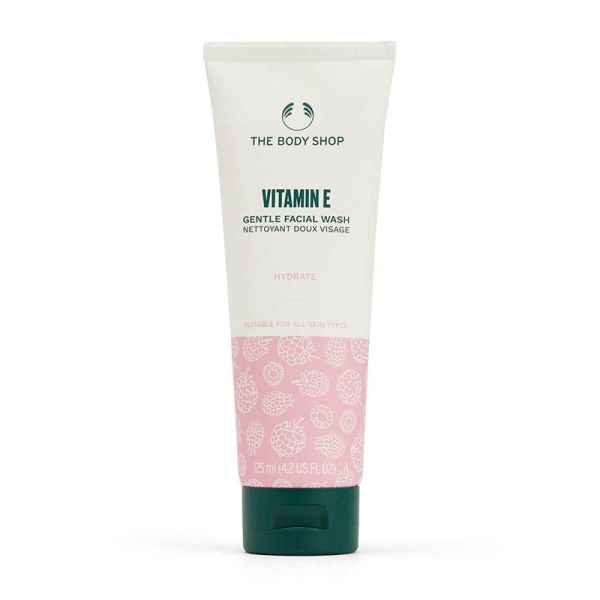 The Body Shop Face Wash Vit E (125ml) Reno A0