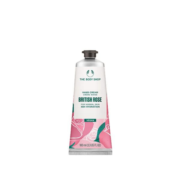 The Body Shop British Rose Hand Cream - 100ml
