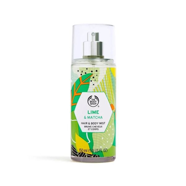 The Body Shop Lime & Matcha Hair & Body Mist(150ml)