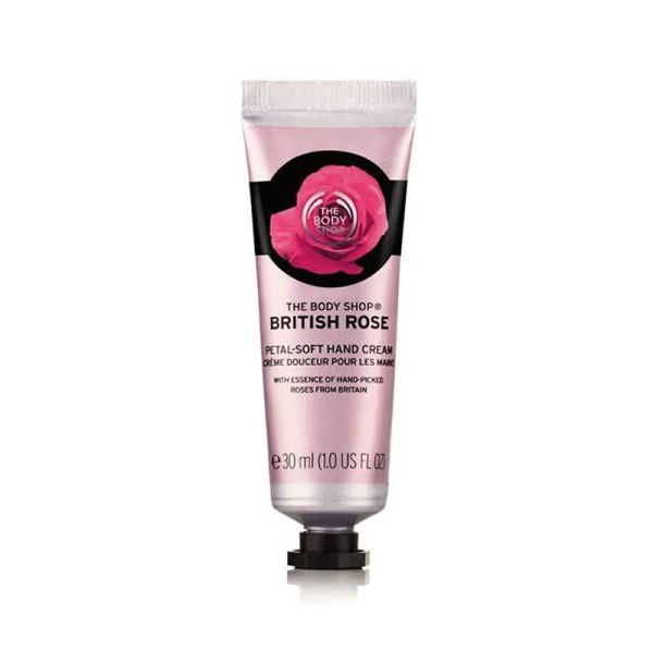 The Body Shop British Rose Petalsoft Hand Cream (30ml)
