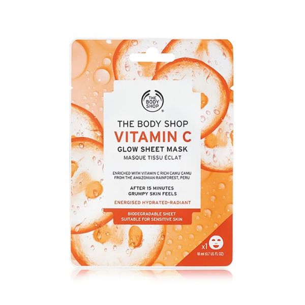 The Body Shop Vitamin C Glow Sheet Mask (18ml)