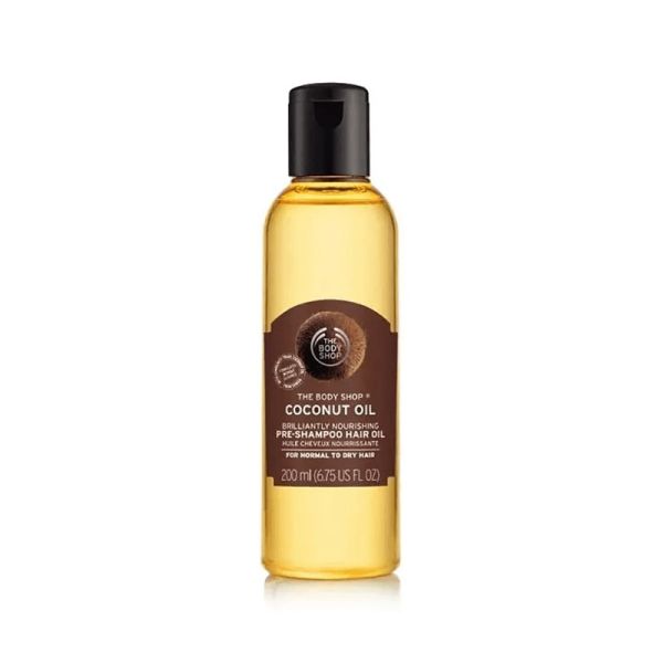 The Body Shop Coconut Oil Brilliantly Nourishing PreShampoo Hair Oil (200ml)