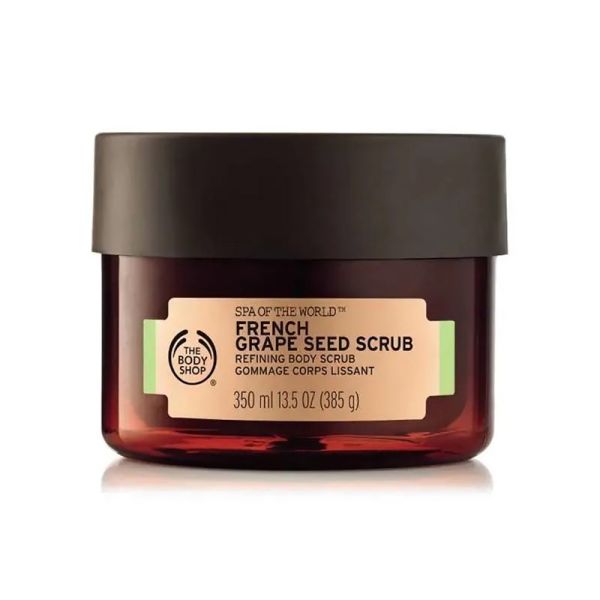 The Body Shop Spa Of The World French Grape Seed Scrub (350ml)