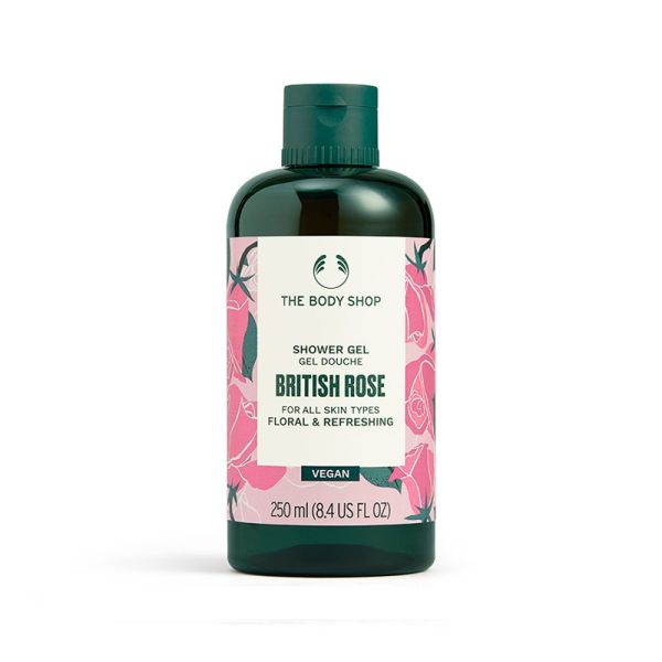 The Body Shop British Rose Shower Gel (250 ml)